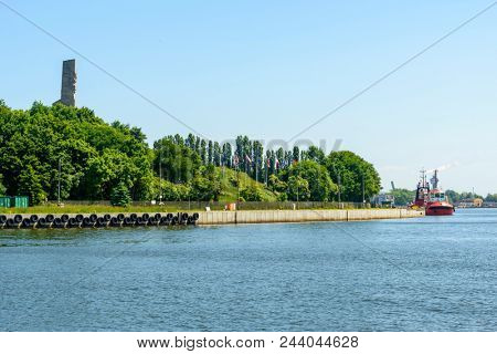 Monument to the Defenders of the Coast in Westerplatte. Gdansk, Poland.