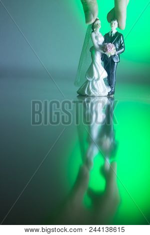Wedding Couple Marriage Dolls