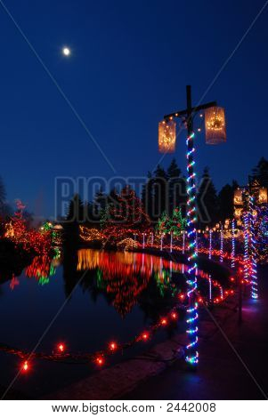 Christmas Lights Festivals und feiern in Vandusen gardens