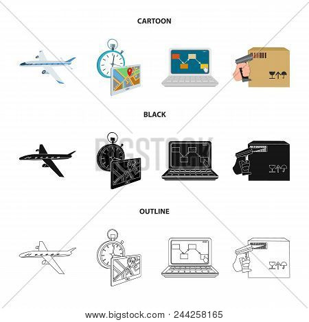 Transport Aircraft, Delivery On Time, Computer Accounting, Control And Accounting Of Goods. Logistic
