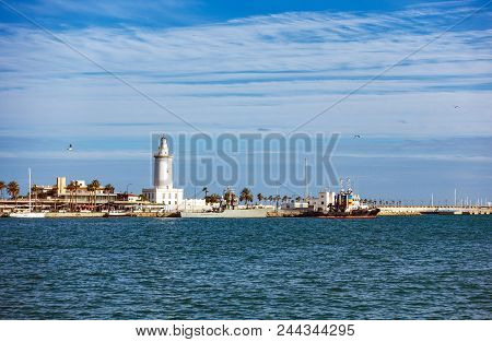 The Port Of Malaga, Spain