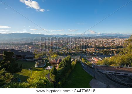 View Of Cuenca From The Turi Viewpoint Ecuador