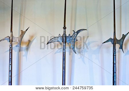 Trieste, Italy - August 9, 2010: The San Giusto Castle Armory