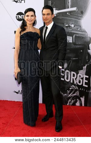 LOS ANGELES - JUN 7:  Keith Lieberthal, Julianna Margulies at the American Film Institute Lifetime Achievement Award to George Clooney at the Dolby Theater on June 7, 2018 in Los Angeles, CA