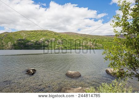 Lake of Sanabria, near Puebla de Sanabria, Castilla y Leon, Spain