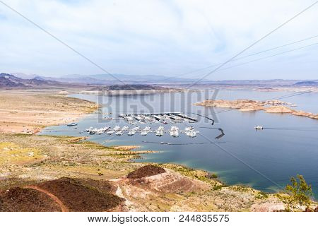 Lake Mead Recreation Area in Nevada and Arizona USA