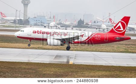 Airplane Landing To Airport