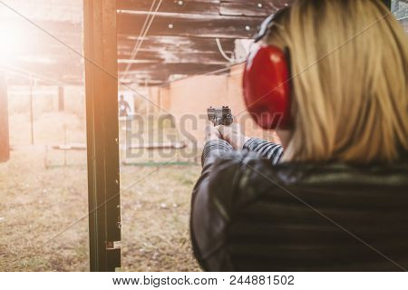 Shooting With Gun