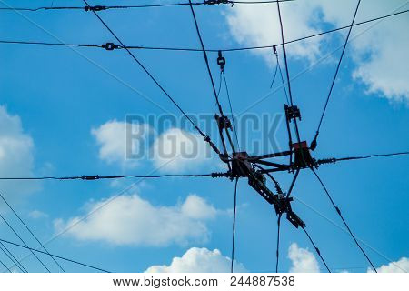 Tram Wires Against The Sky, Electric Wires