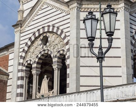 Milan, Lombardy, Italy: The Historic Cemetery Known As Cimitero Monumentale