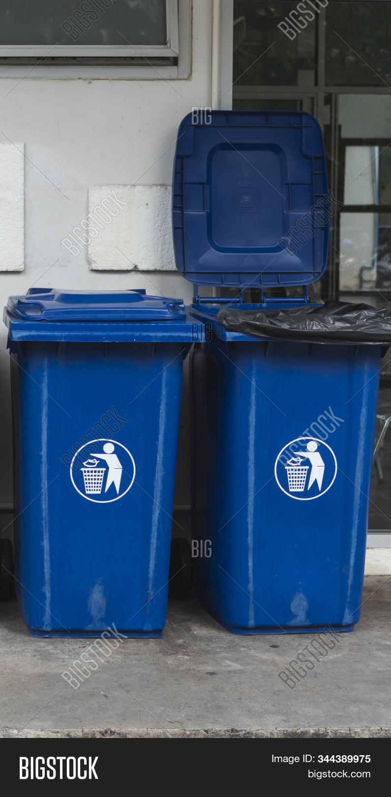 Garbage Trash Bins Image & Photo (Free Trial) Bigstock