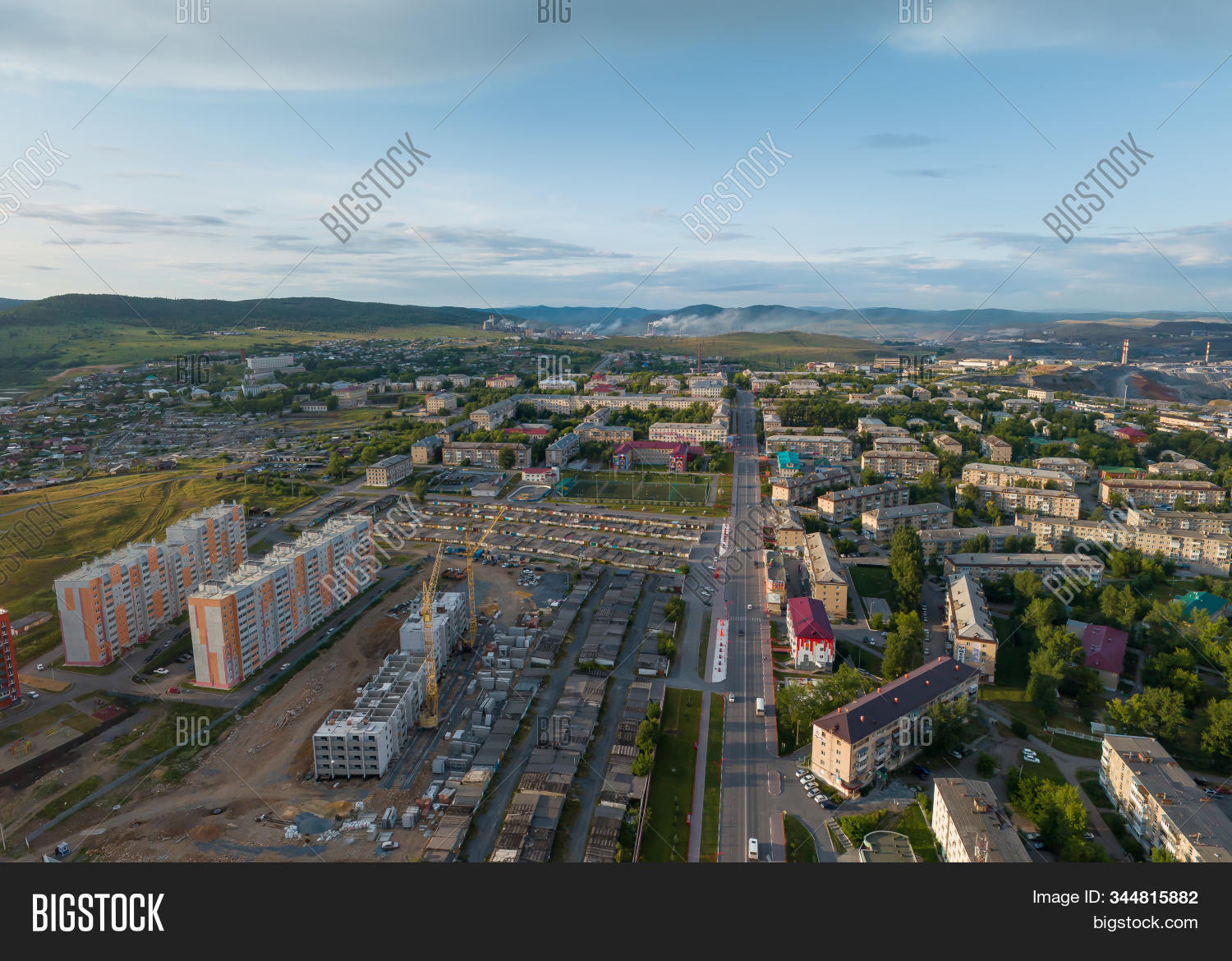 Aerial View Satka City Image & Photo (Free Trial) | Bigstock