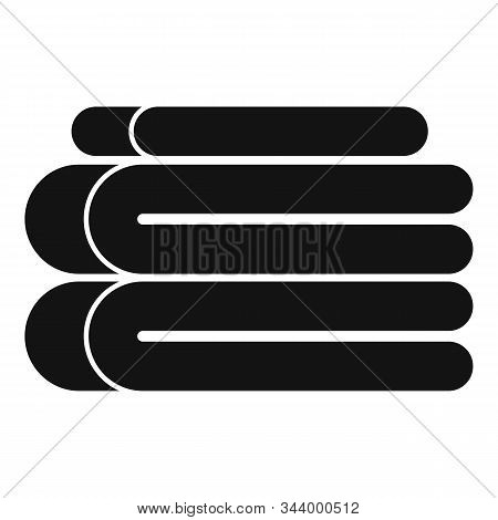 Stack Soft Blanket Icon. Simple Illustration Of Stack Soft Blanket Vector Icon For Web Design Isolat