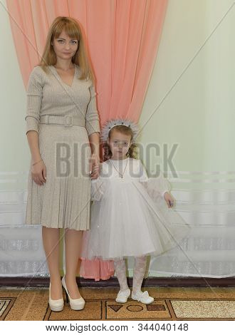New Year And Christmas Are The Brightest And Kindest Family Holidays. Celebrated In The Family Circl
