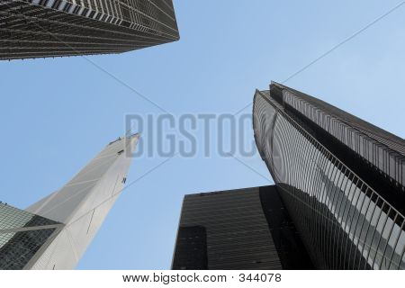 Skyscrapers In Hong Kong