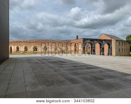 The Grand Hornu, Old Industrial Coal Mining Complex And Company Town In Hornu, Near Mons, Belgium. I