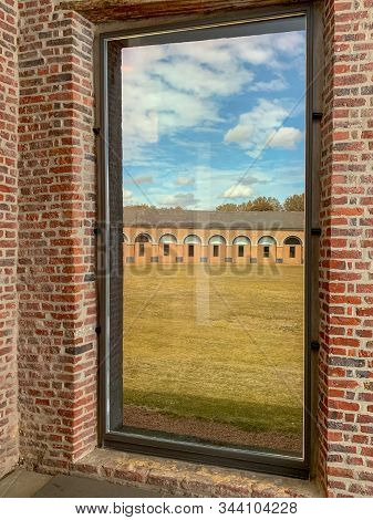 The Grand Hornu, Old Industrial Coal Mining Complex And Company Town In Hornu, Near Mons, Belgium. I