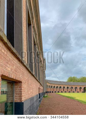 The Grand Hornu, Old Industrial Coal Mining Complex And Company Town In Hornu, Near Mons, Belgium. I