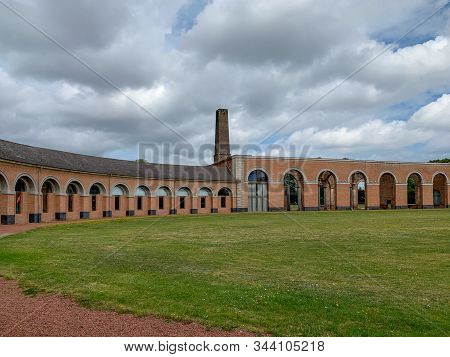 The Grand Hornu, Old Industrial Coal Mining Complex And Company Town In Hornu, Near Mons, Belgium. I