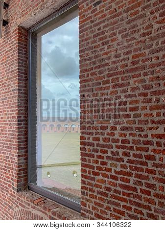 The Grand Hornu, Old Industrial Coal Mining Complex And Company Town In Hornu, Near Mons, Belgium. I