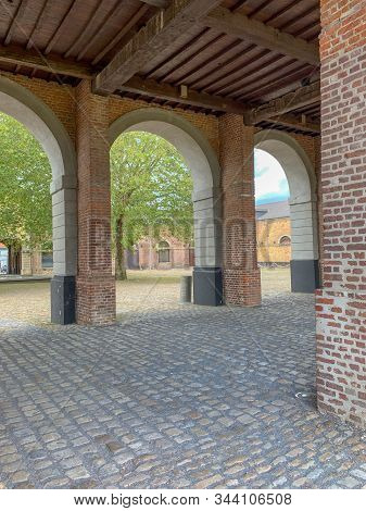 The Grand Hornu, Old Industrial Coal Mining Complex And Company Town In Hornu, Near Mons, Belgium. I