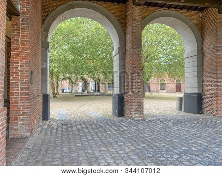 The Grand Hornu, Old Industrial Coal Mining Complex And Company Town In Hornu, Near Mons, Belgium. I