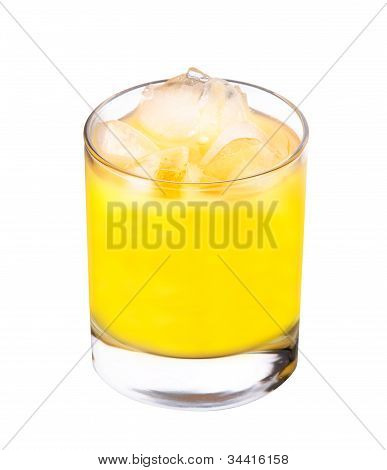 Freshly Squeezed Orange Juice - Isolated