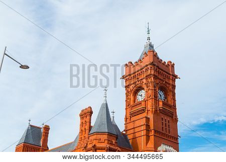 Pierhead Building In Cardiff Wales Great Britain