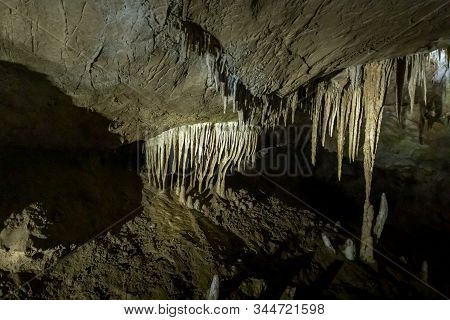The  Prometheus Cave (also Kumistavi Cave) Near Tskaltubo In The Imereti Region, Georgia