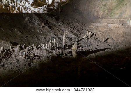 The  Prometheus Cave (also Kumistavi Cave) Near Tskaltubo In The Imereti Region, Georgia