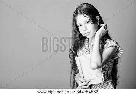 Literature. Novel For Girl. Copy Space. Home Education. Happy Childhood. Keep Her Secrets In Diary. 