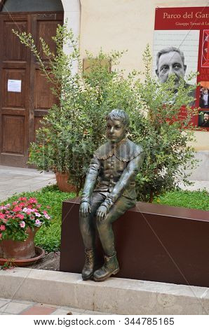 Santa Margherita Del Belice, Sicily - 03.26.2016: Gattopardo Palace