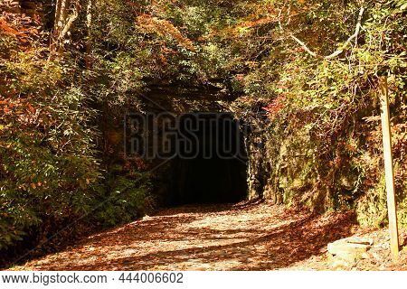 Stumphouse Mountain Tunnel In Oconee County, South Carolina