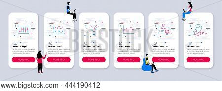Vector Set Of Education Icons Related To Dj Controller, Growth Chart And Dot Plot Icons. Ui Phone Ap