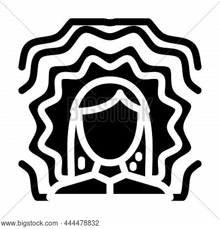 Transcendental Meditation Glyph Icon Vector. Transcendental Meditation Sign. Isolated Contour Symbol