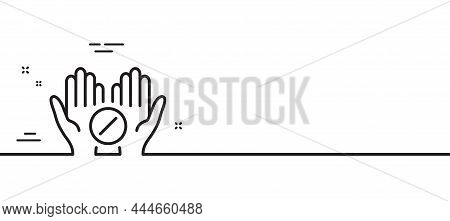 Medical Tablet Line Icon. Medicine Drugs Sign. Pharmacy Medication Symbol. Minimal Line Illustration