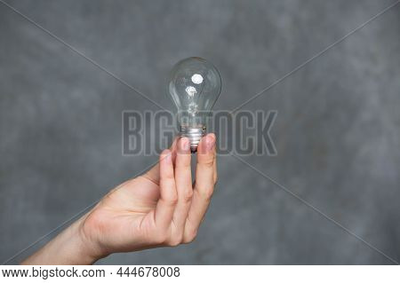 Incandescent Bulb With High Energy Consumption Due To Its High Calorific Value.