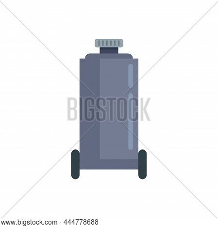 Unit Air Compressor Icon. Flat Illustration Of Unit Air Compressor Vector Icon Isolated On White Bac