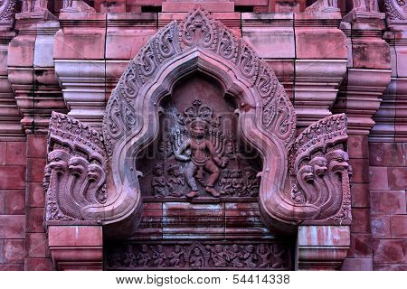 The door Khmer Style
