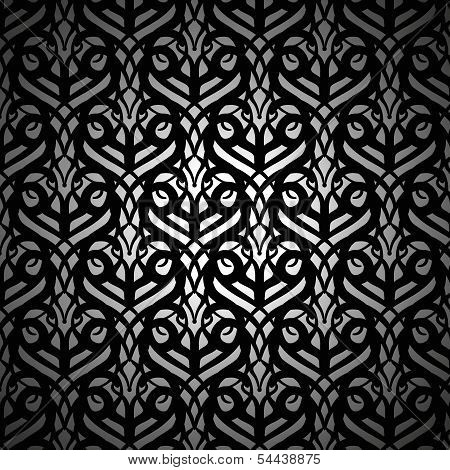 Black Forged Pattern