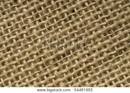 juta fiber, close up of textile texture 