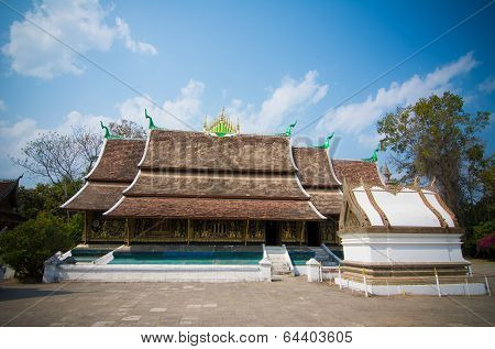 Wat Xieng Thong In Luang Pra Bang, Laos