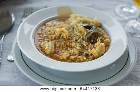 Soupy Seafood Rice