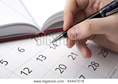 Man Is Looking For Information