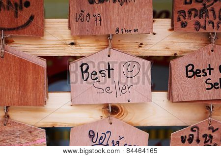 Best Seller Wooden Sign