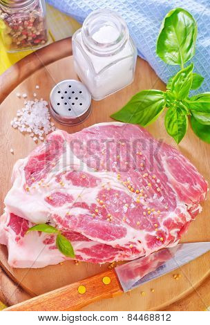 raw meat