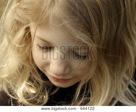 Little Girl Close-up