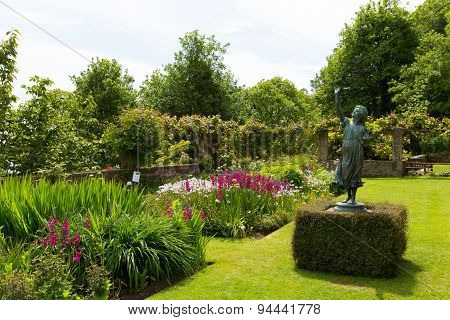 Overbecks Edwardian house museum and gardens in Salcombe Devon England UK a tourist attraction with