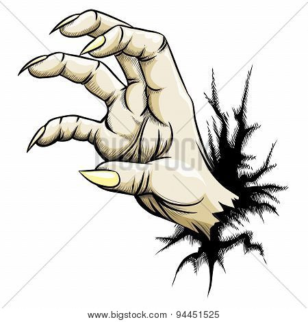 Grabbing Hand
