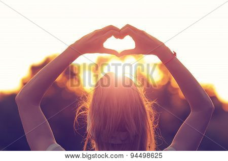 Heart-shape for the nature.